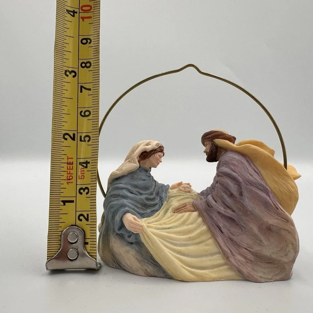 Vintage Hallmark 1996‎ Christmas Joy Nativity Keepsake Ornament Duane Unruh